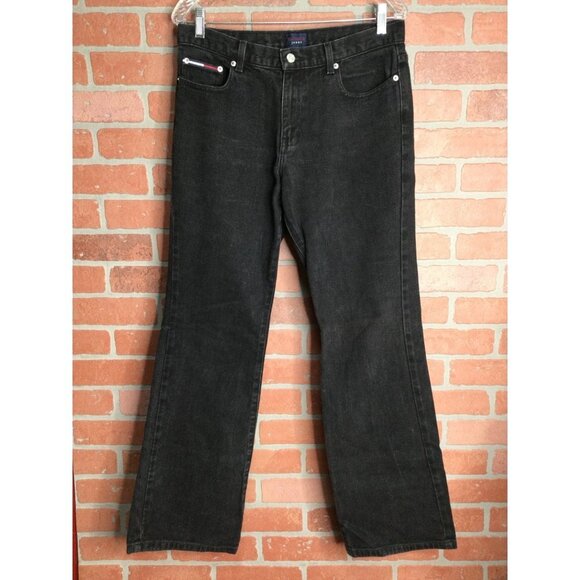 Vintage Y2K Tommy Jeans Hilfiger size 11 Womens 32 Flag Tag Roc - Picture 1 of 7